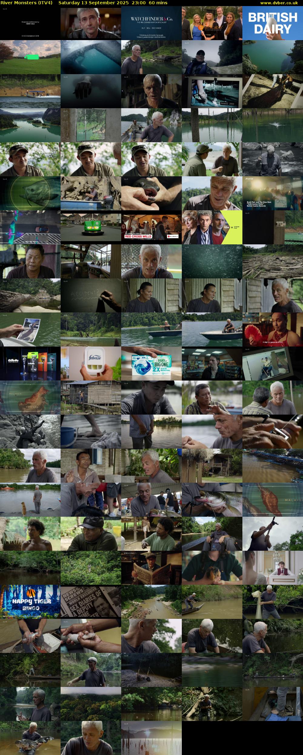 River Monsters (ITV4) Saturday 13 September 2025 23:00 - 00:00