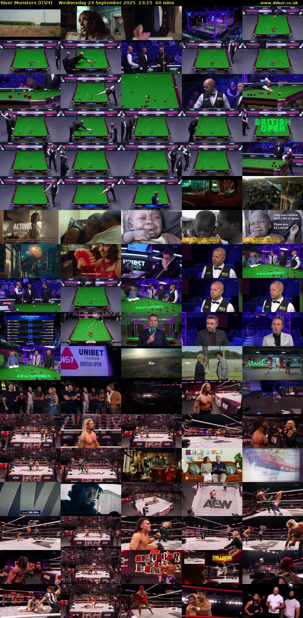 River Monsters (ITV4) Wednesday 24 September 2025 23:15 - 00:15