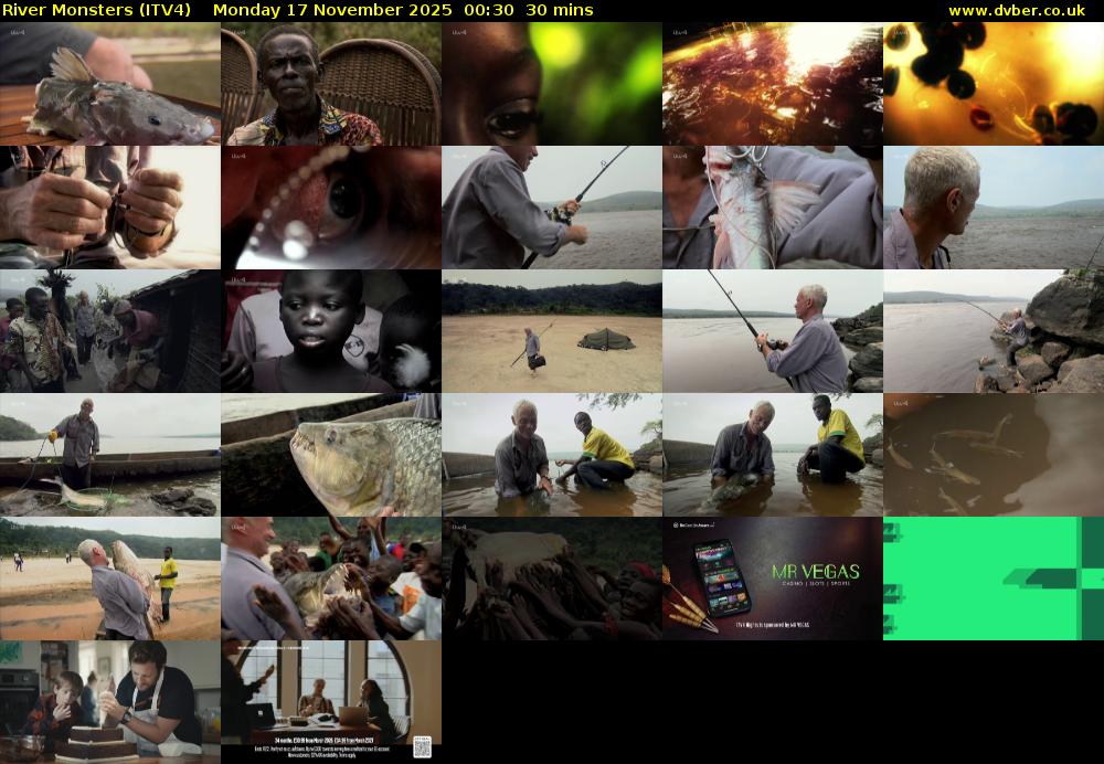 River Monsters (ITV4) Monday 17 November 2025 00:30 - 01:00