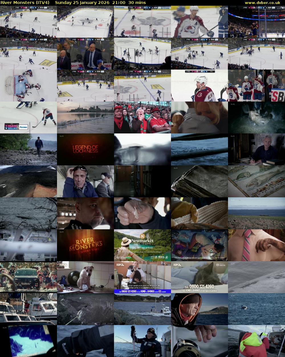 River Monsters (ITV4) Sunday 25 January 2026 21:00 - 21:30