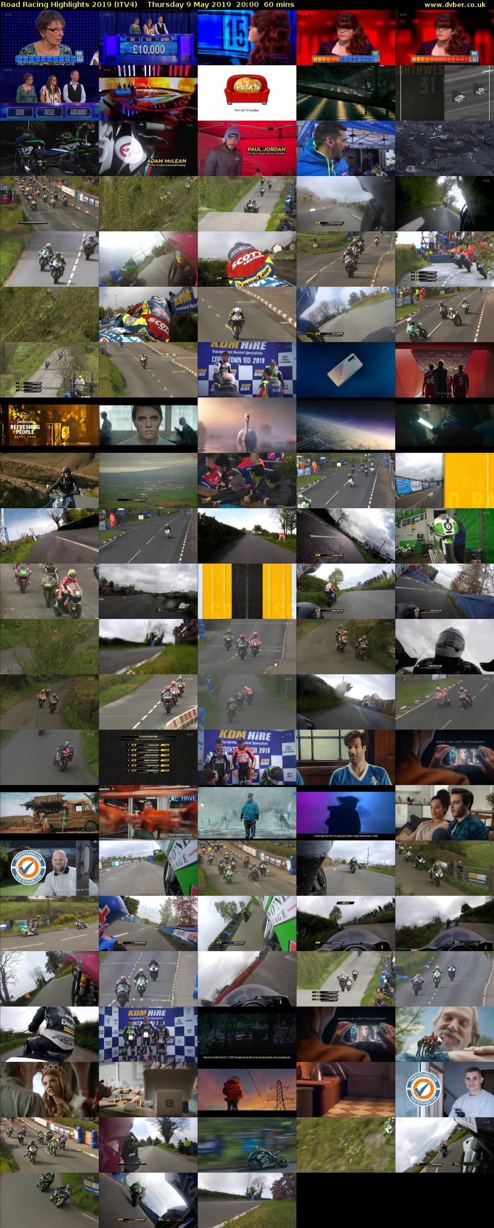 Road Racing Highlights 2019 (ITV4) Thursday 9 May 2019 20:00 - 21:00