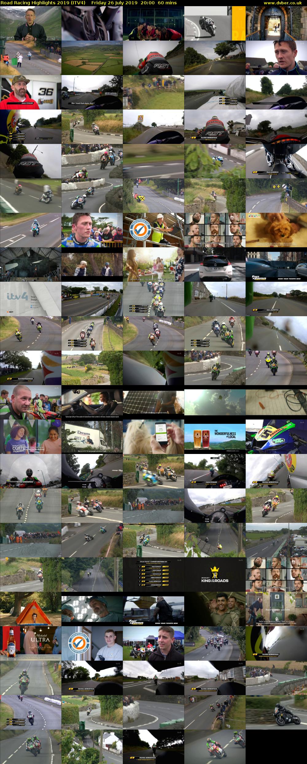 Road Racing Highlights 2019 (ITV4) Friday 26 July 2019 20:00 - 21:00