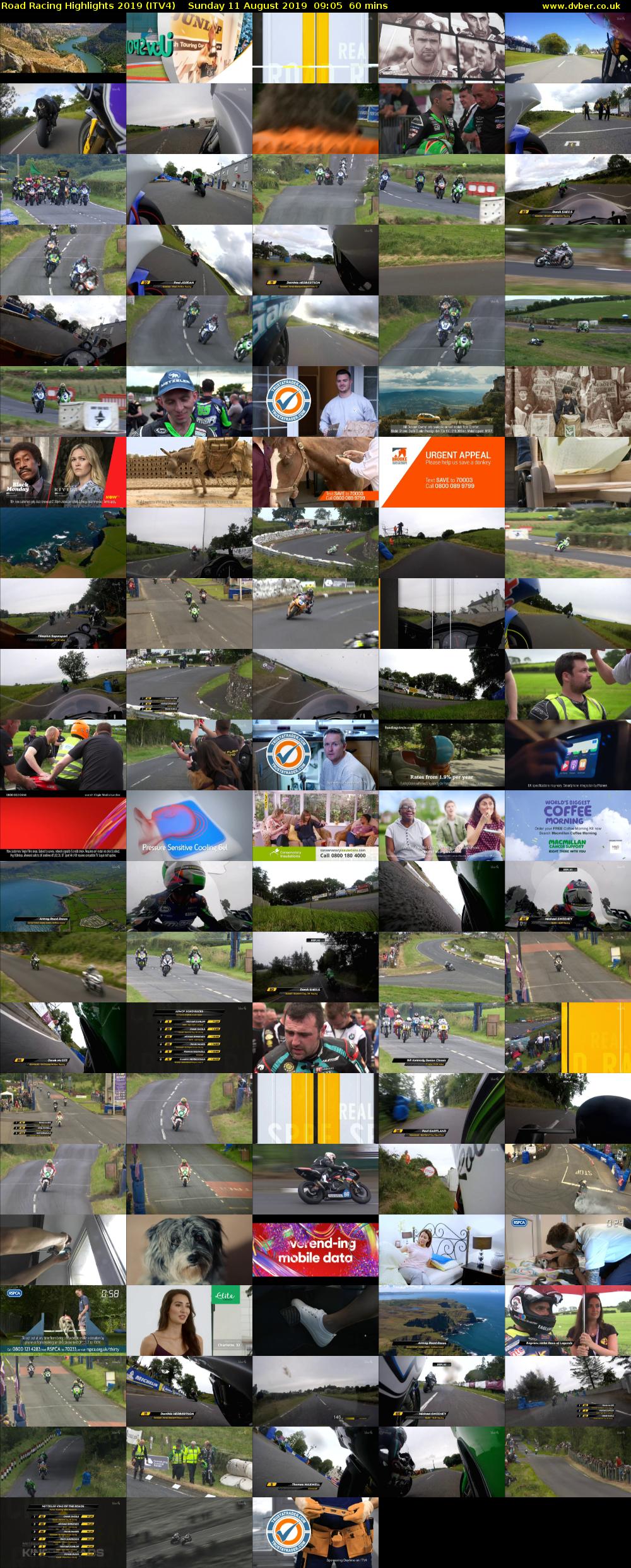 Road Racing Highlights 2019 (ITV4) Sunday 11 August 2019 09:05 - 10:05