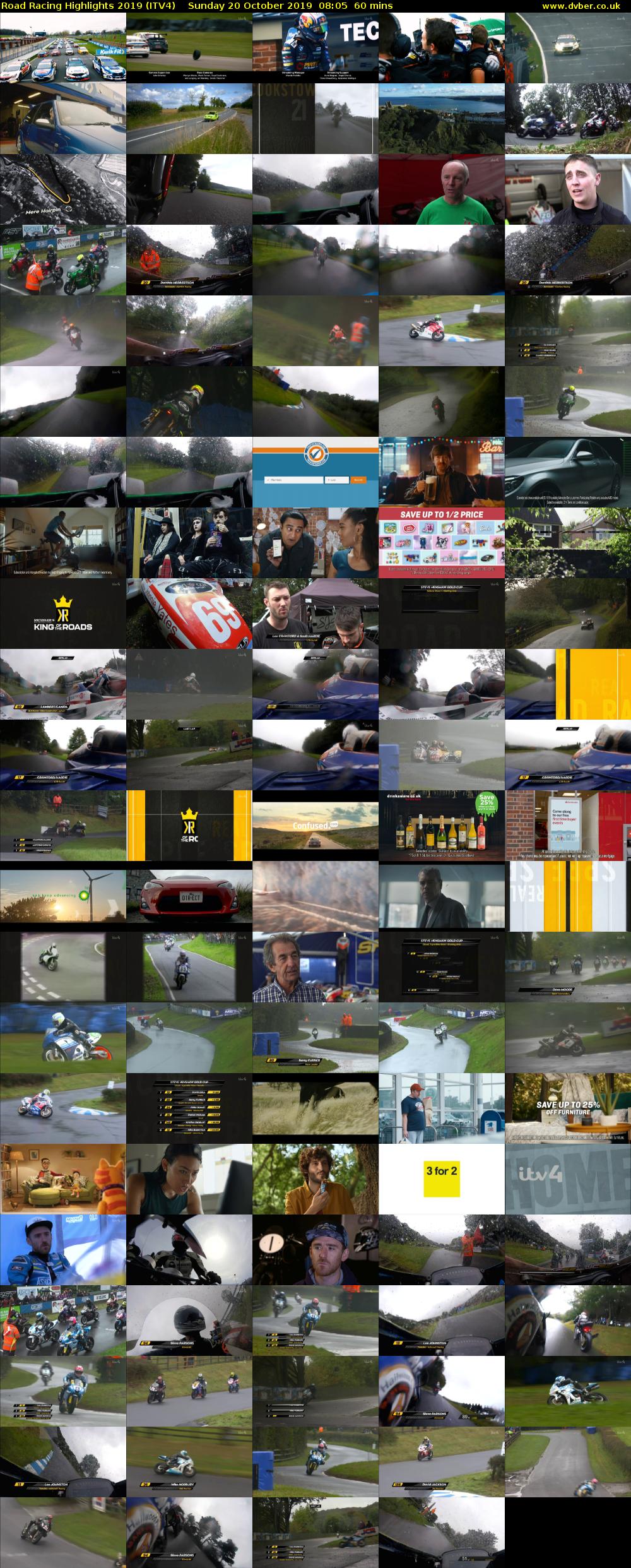 Road Racing Highlights 2019 (ITV4) Sunday 20 October 2019 08:05 - 09:05