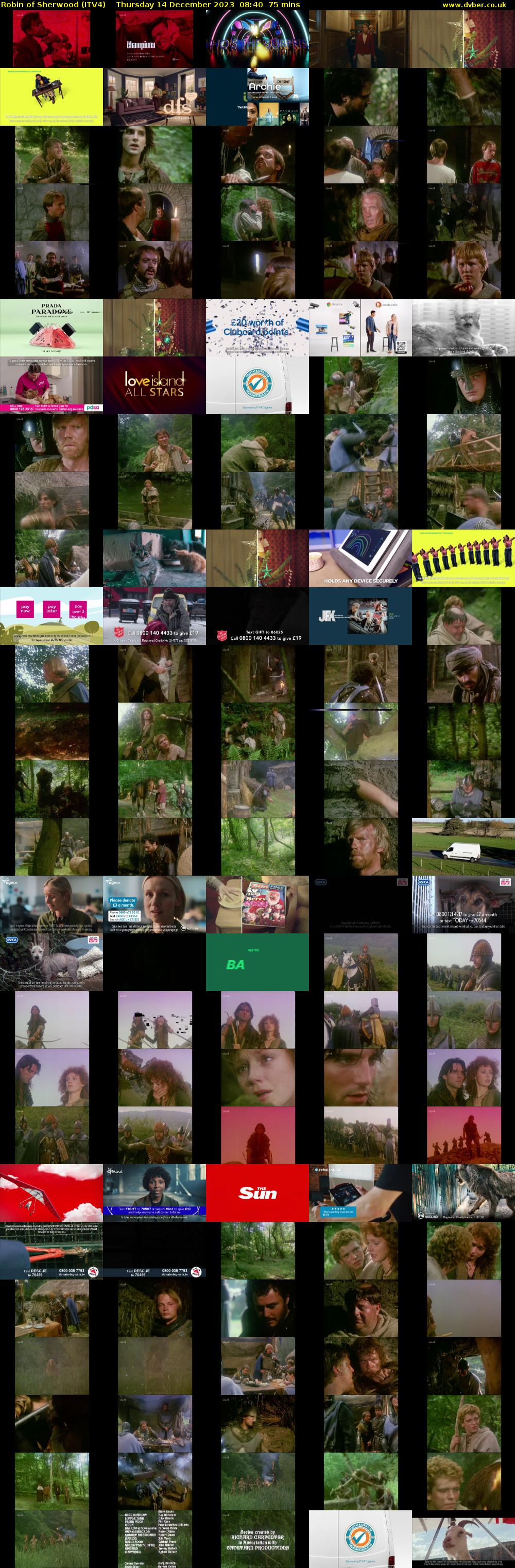 Robin of Sherwood (ITV4) Thursday 14 December 2023 08:40 - 09:55