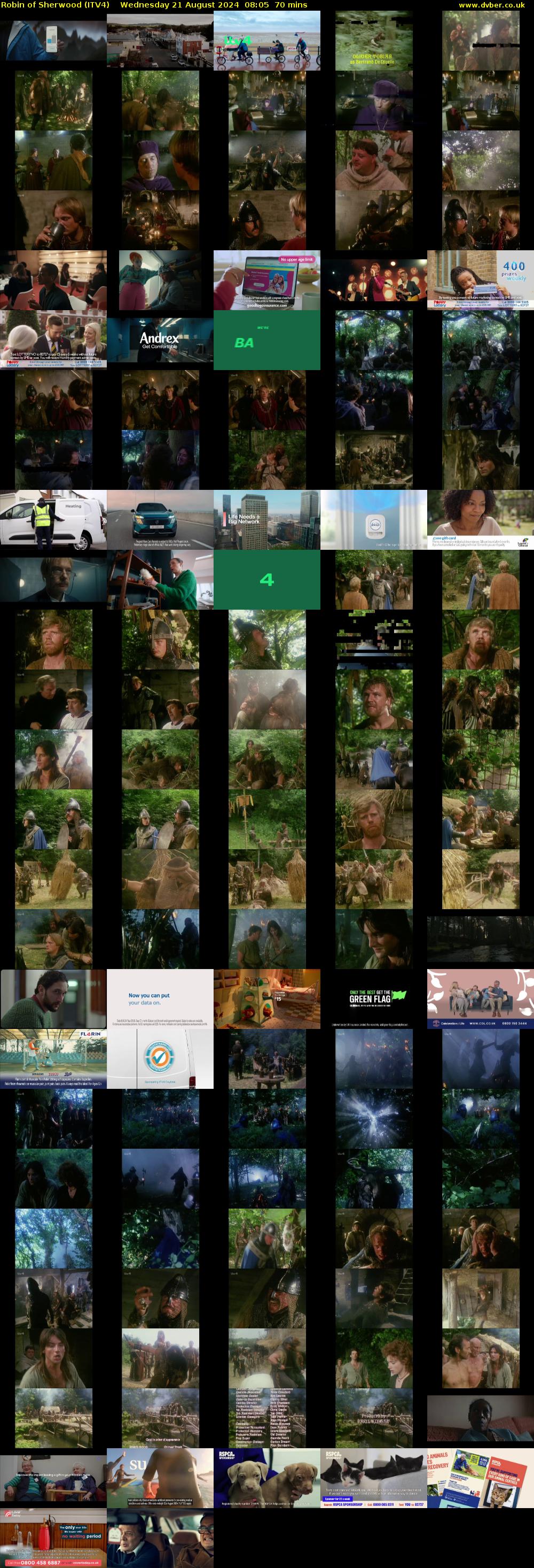 Robin of Sherwood (ITV4) Wednesday 21 August 2024 08:05 - 09:15