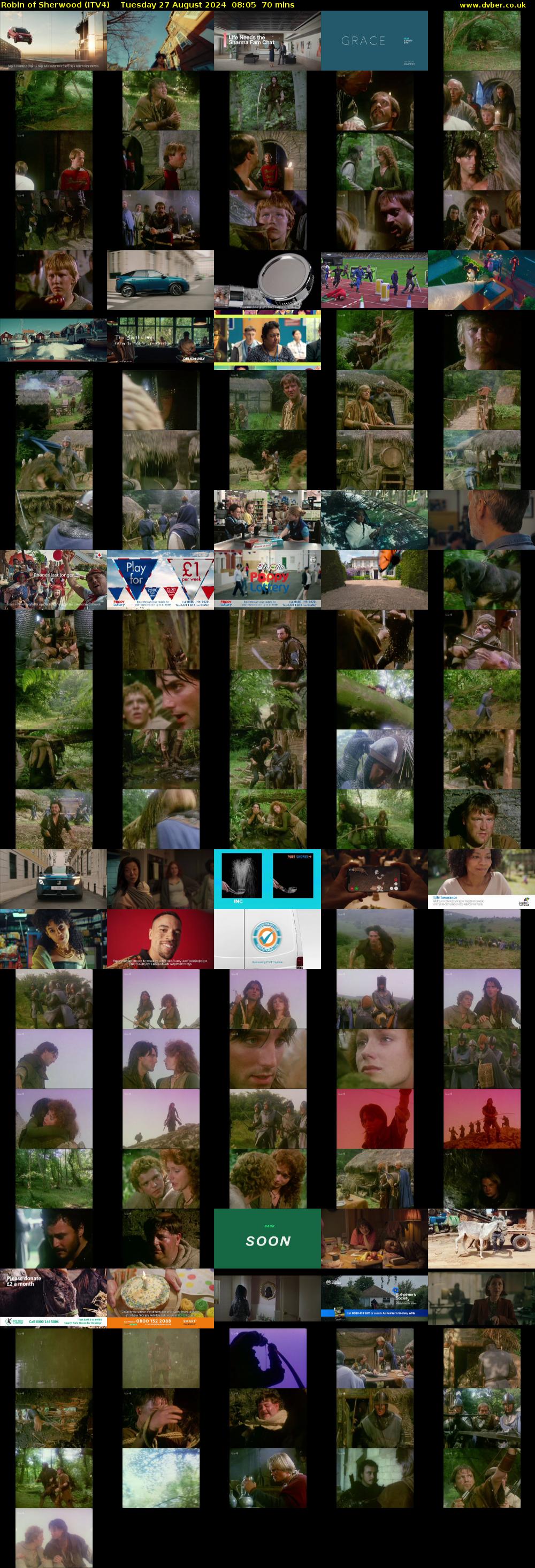 Robin of Sherwood (ITV4) Tuesday 27 August 2024 08:05 - 09:15