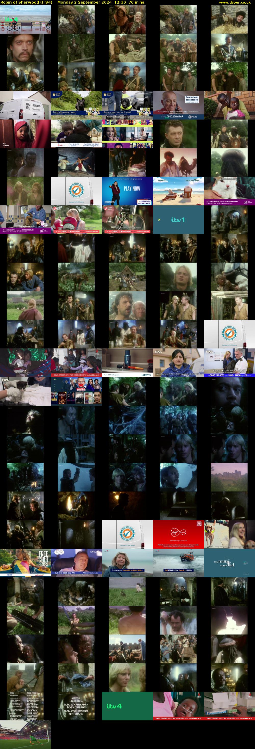 Robin of Sherwood (ITV4) Monday 2 September 2024 12:30 - 13:40