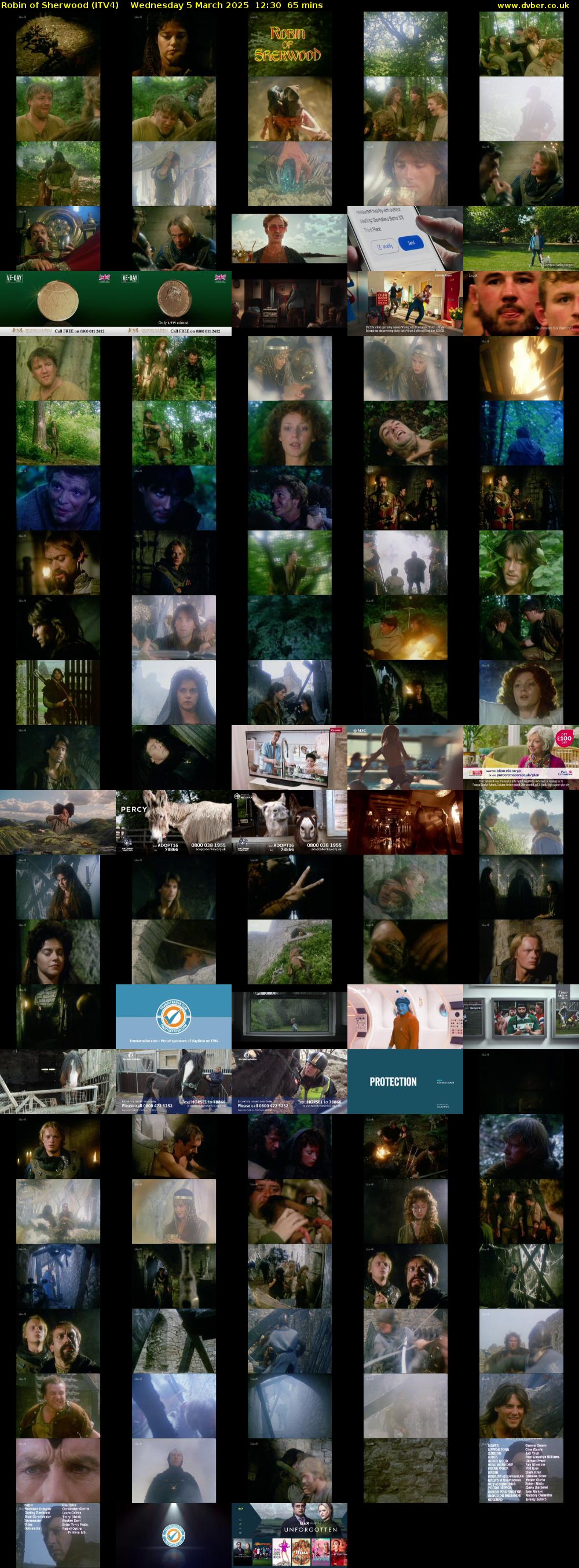 Robin of Sherwood (ITV4) Wednesday 5 March 2025 12:30 - 13:35
