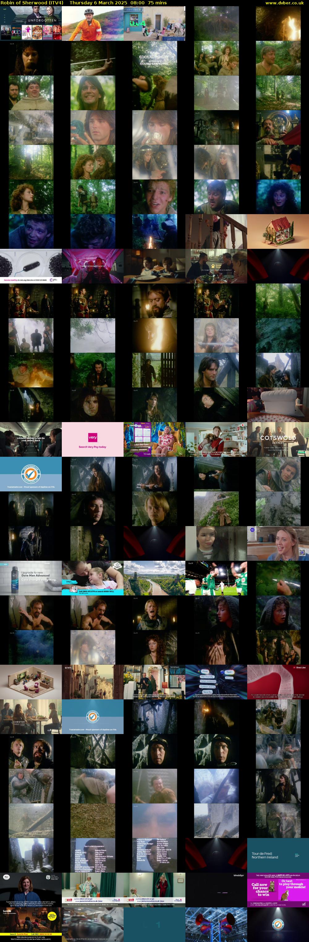 Robin of Sherwood (ITV4) Thursday 6 March 2025 08:00 - 09:15