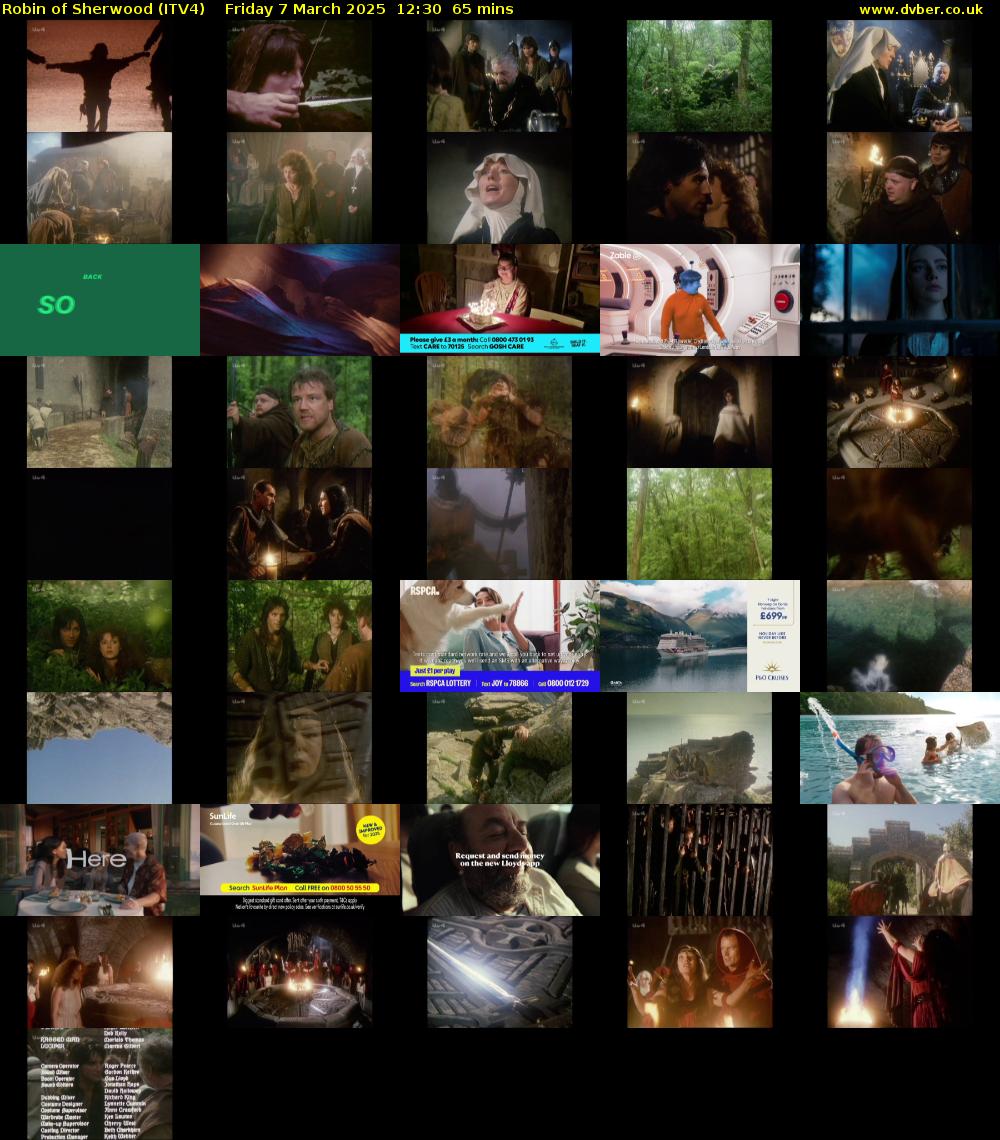 Robin of Sherwood (ITV4) Friday 7 March 2025 12:30 - 13:35