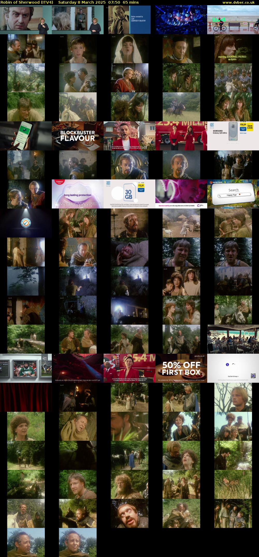 Robin of Sherwood (ITV4) Saturday 8 March 2025 07:50 - 08:55