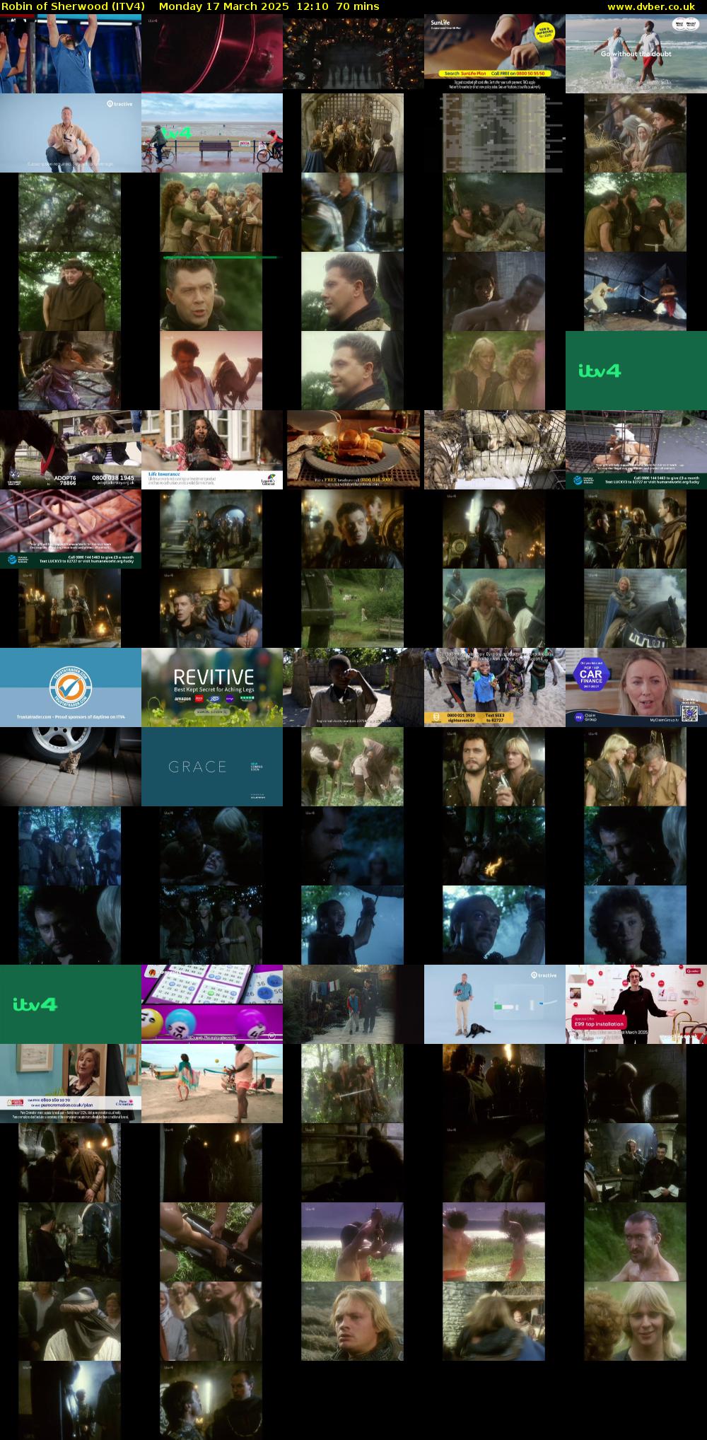 Robin of Sherwood (ITV4) Monday 17 March 2025 12:10 - 13:20