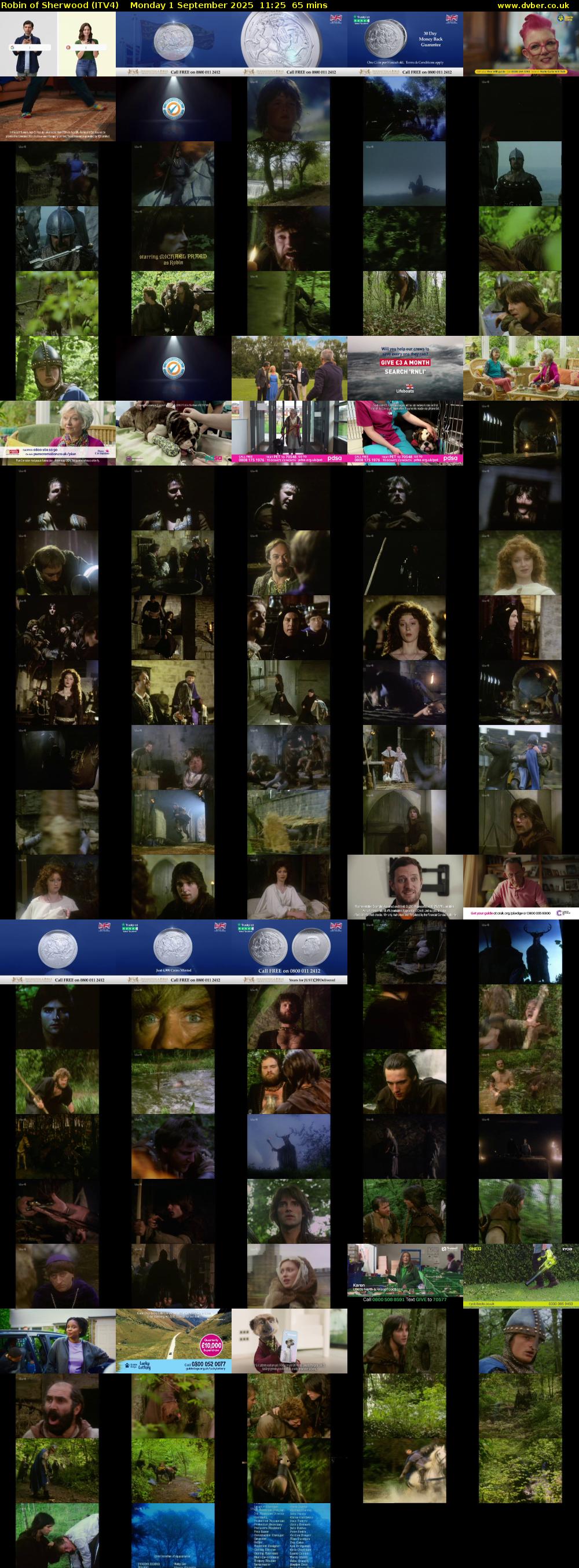 Robin of Sherwood (ITV4) Monday 1 September 2025 11:25 - 12:30