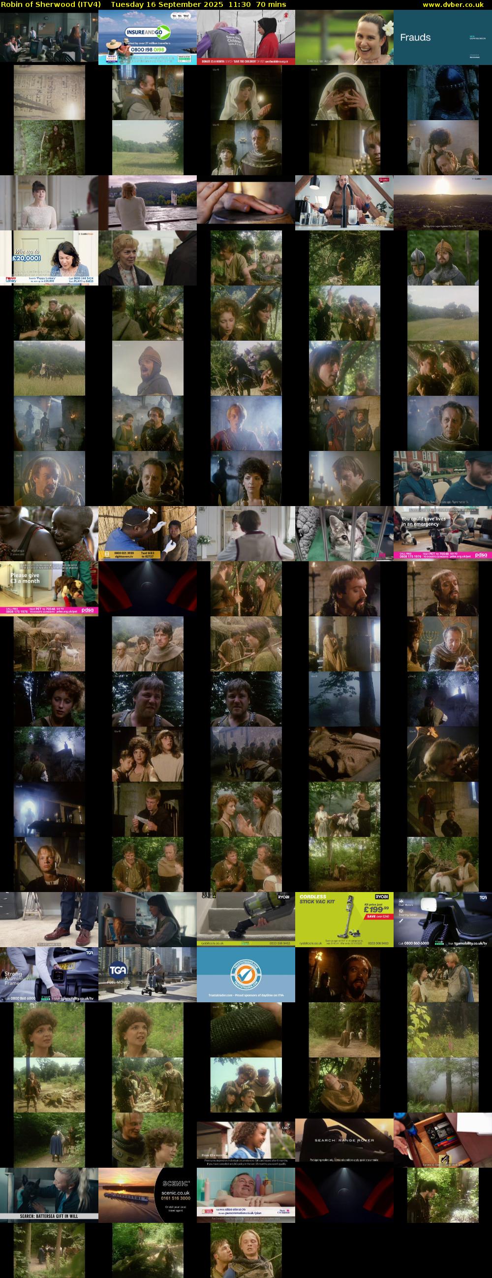 Robin of Sherwood (ITV4) Tuesday 16 September 2025 11:30 - 12:40