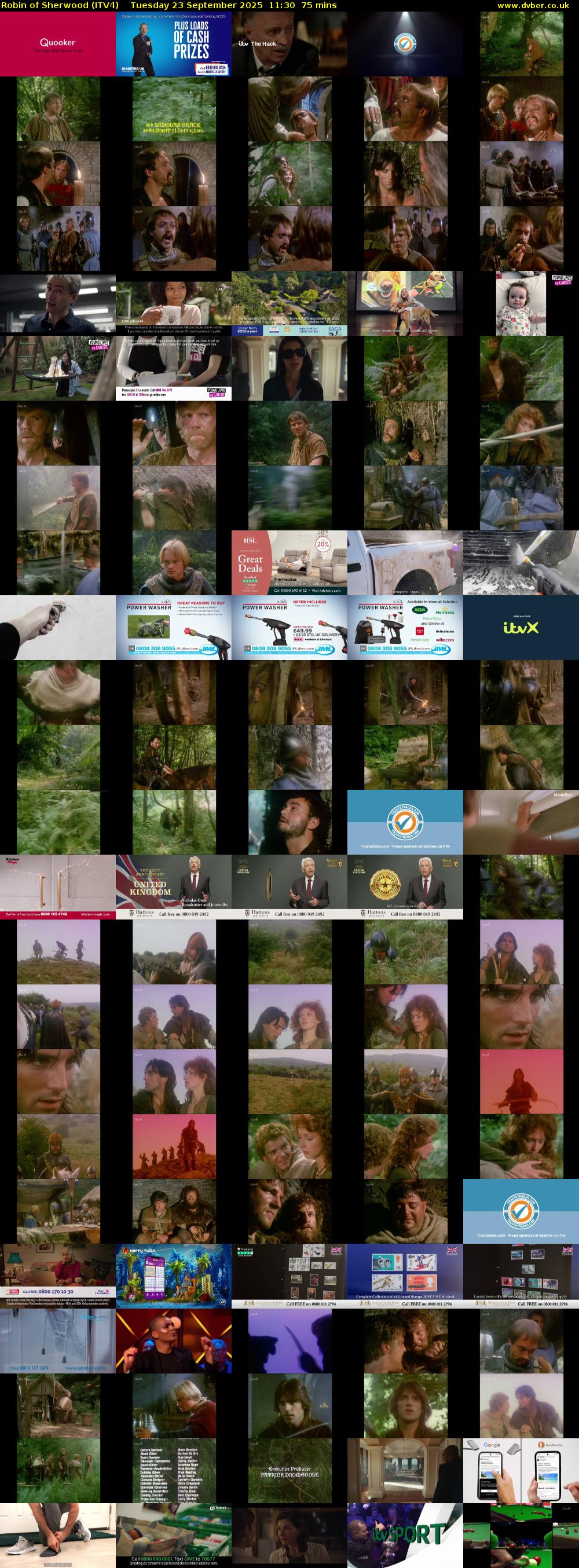 Robin of Sherwood (ITV4) Tuesday 23 September 2025 11:30 - 12:45