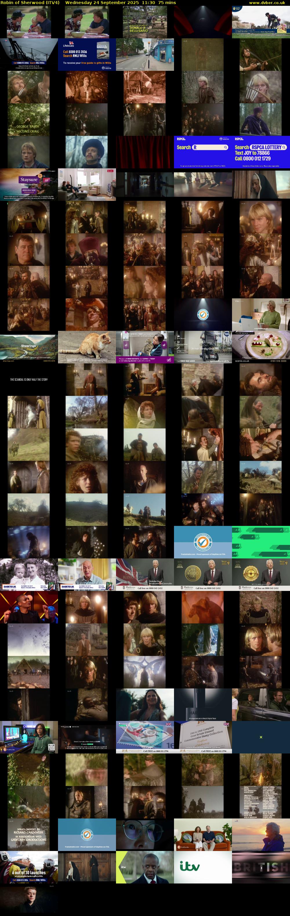 Robin of Sherwood (ITV4) Wednesday 24 September 2025 11:30 - 12:45