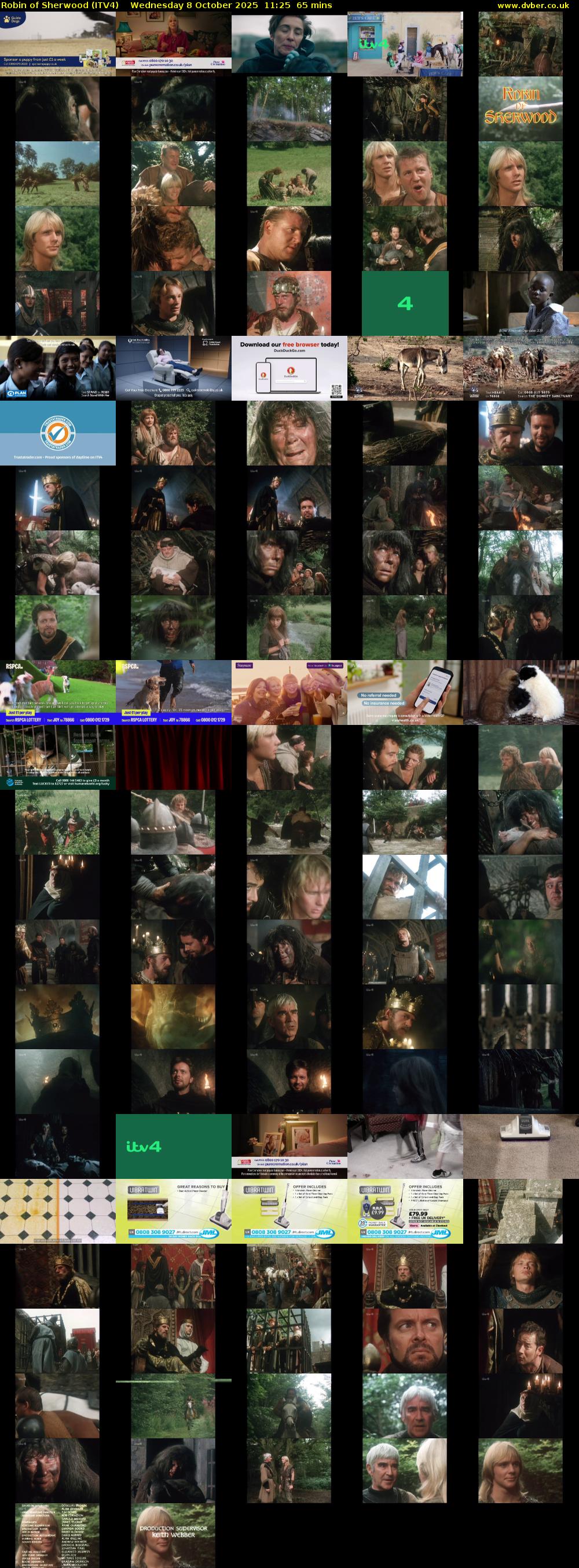 Robin of Sherwood (ITV4) Wednesday 8 October 2025 11:25 - 12:30