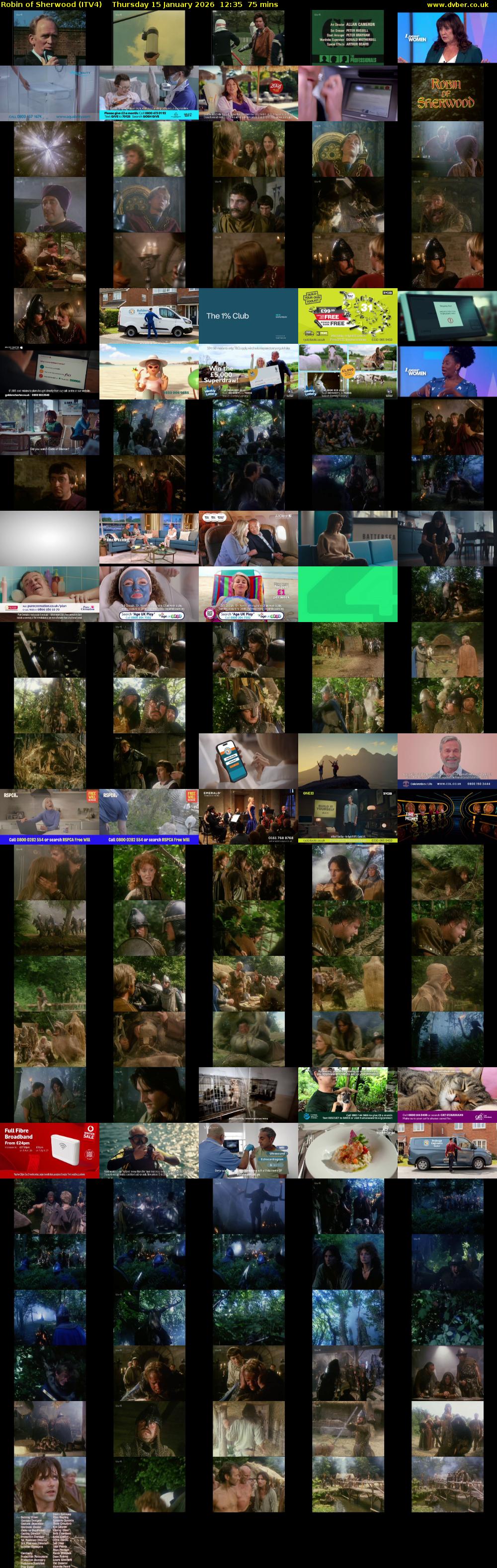 Robin of Sherwood (ITV4) Thursday 15 January 2026 12:35 - 13:50