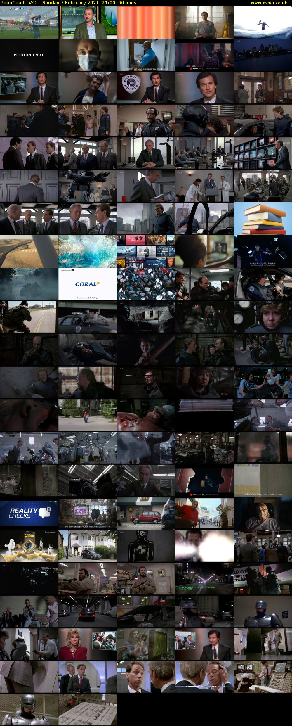 RoboCop (ITV4) Sunday 7 February 2021 21:00 - 22:00