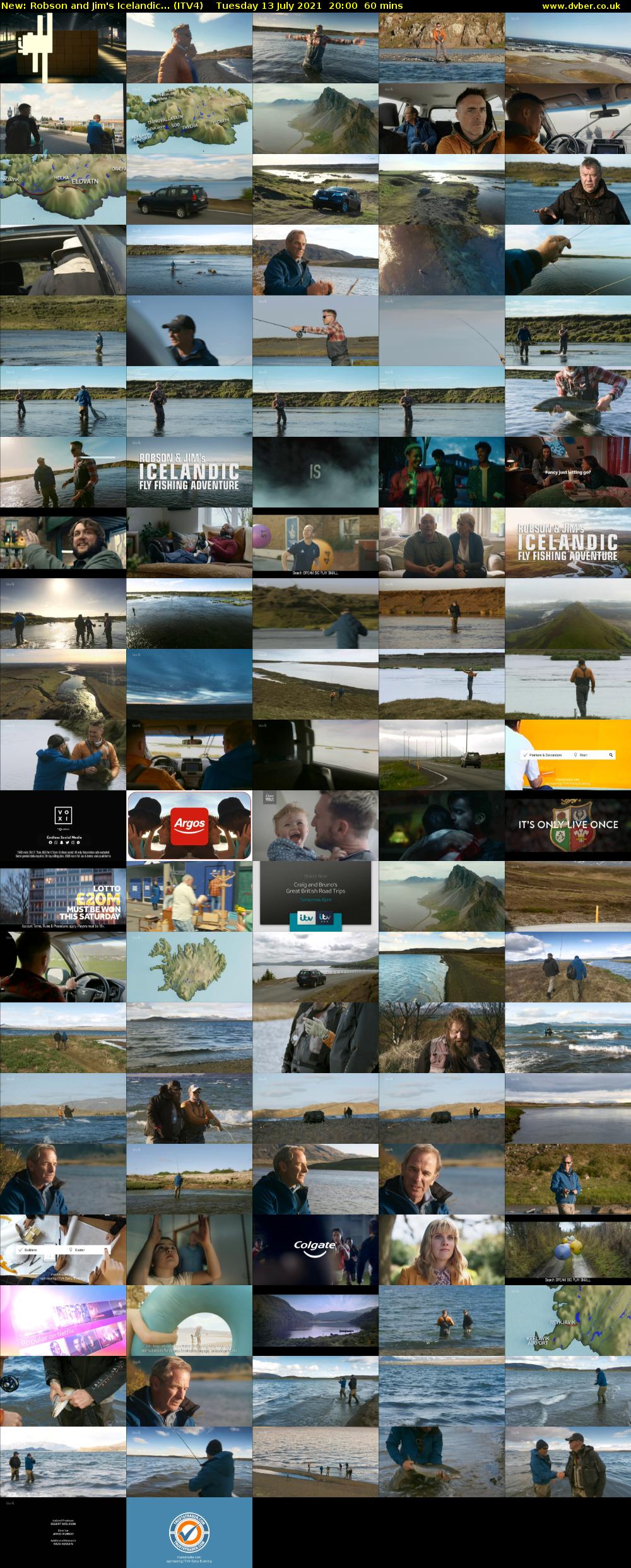 Robson and Jim's Icelandic... (ITV4) Tuesday 13 July 2021 20:00 - 21:00