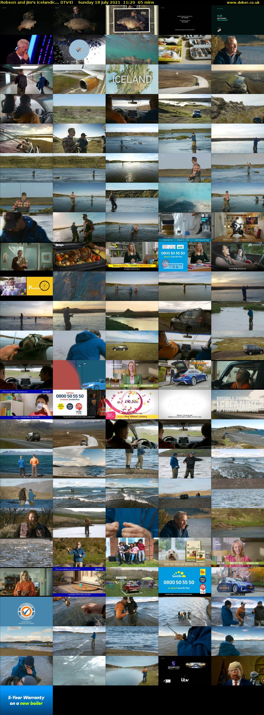 Robson and Jim's Icelandic... (ITV4) Sunday 18 July 2021 11:20 - 12:25