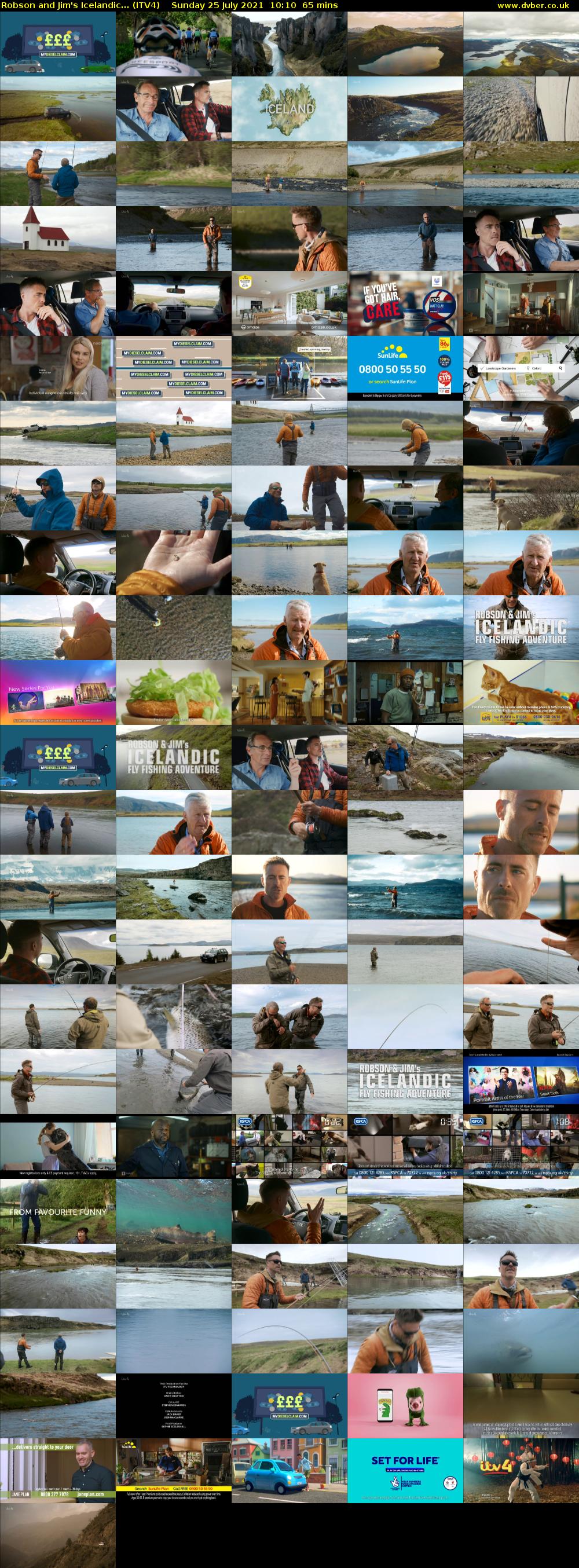 Robson and Jim's Icelandic... (ITV4) Sunday 25 July 2021 10:10 - 11:15