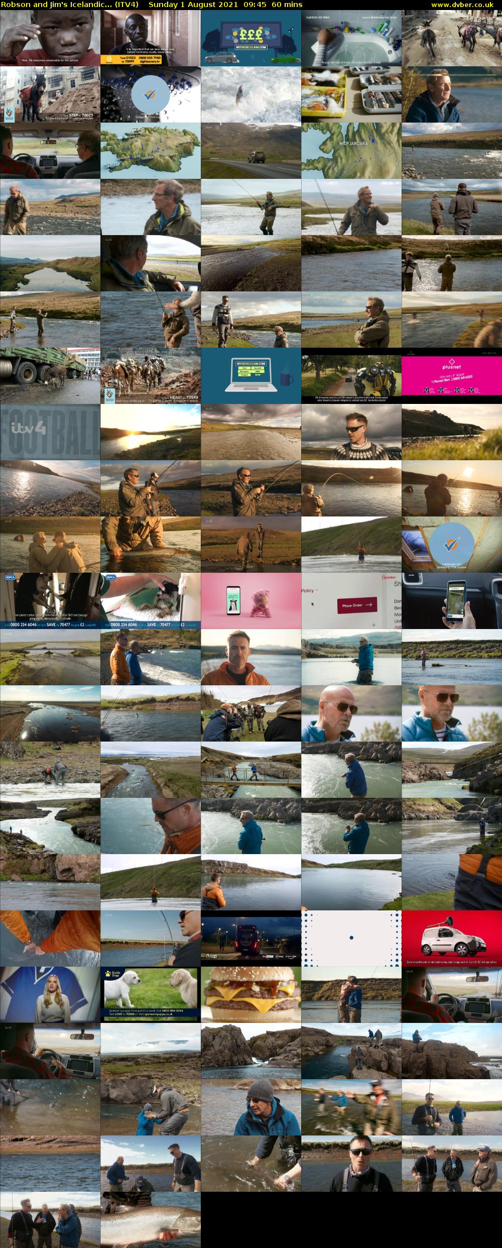 Robson and Jim's Icelandic... (ITV4) Sunday 1 August 2021 09:45 - 10:45