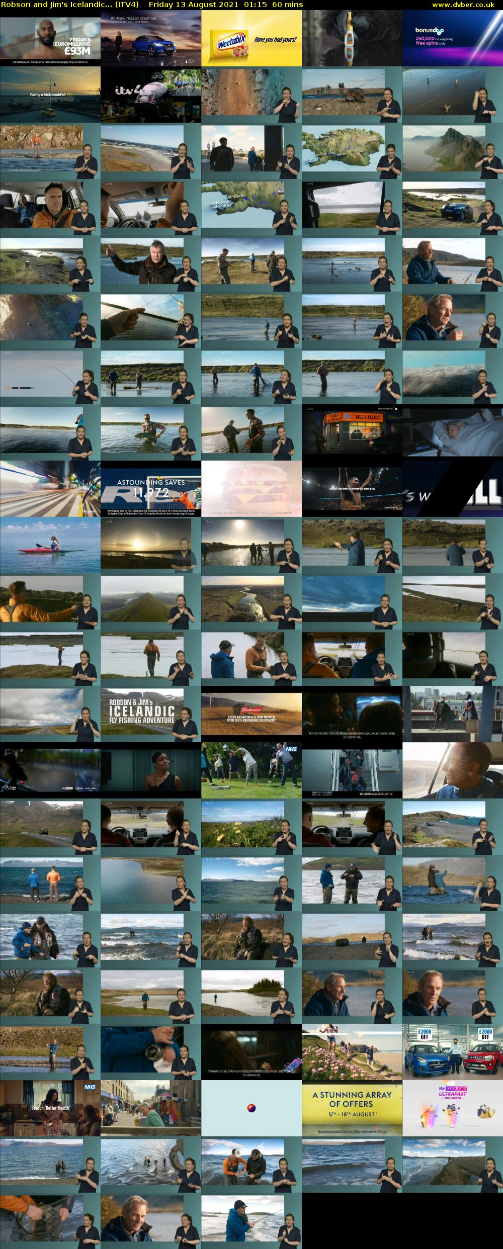 Robson and Jim's Icelandic... (ITV4) Friday 13 August 2021 01:15 - 02:15