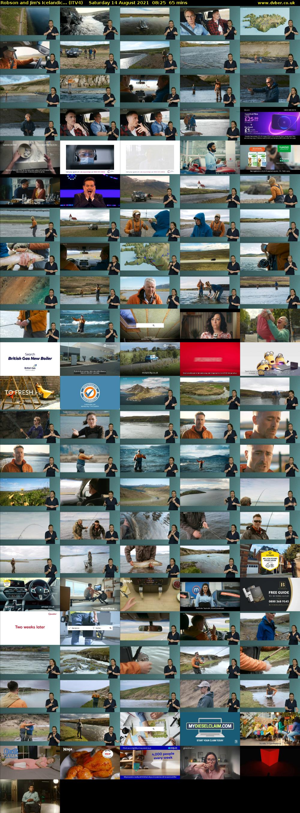 Robson and Jim's Icelandic... (ITV4) Saturday 14 August 2021 08:25 - 09:30