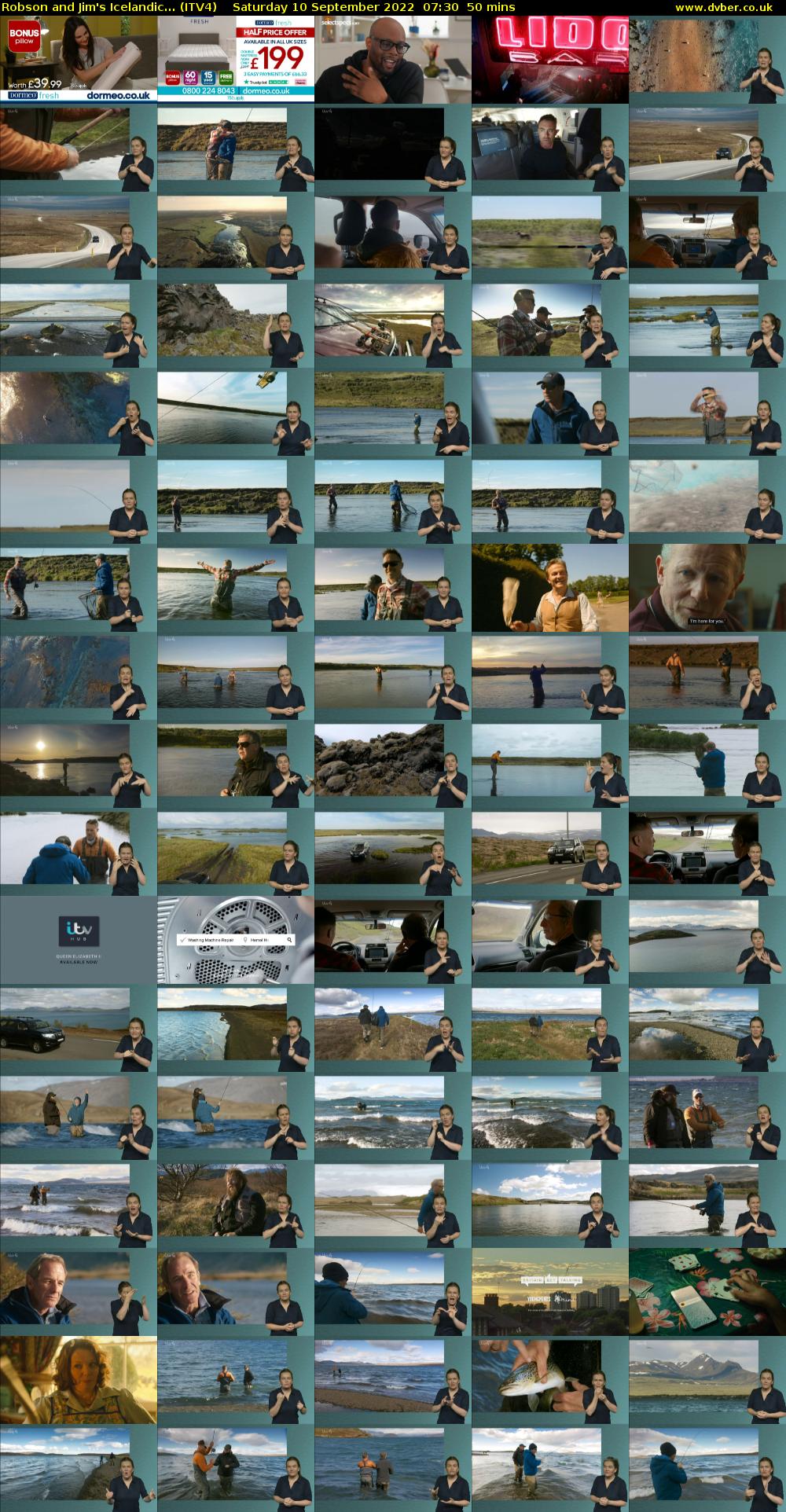 Robson and Jim's Icelandic... (ITV4) Saturday 10 September 2022 07:30 - 08:20