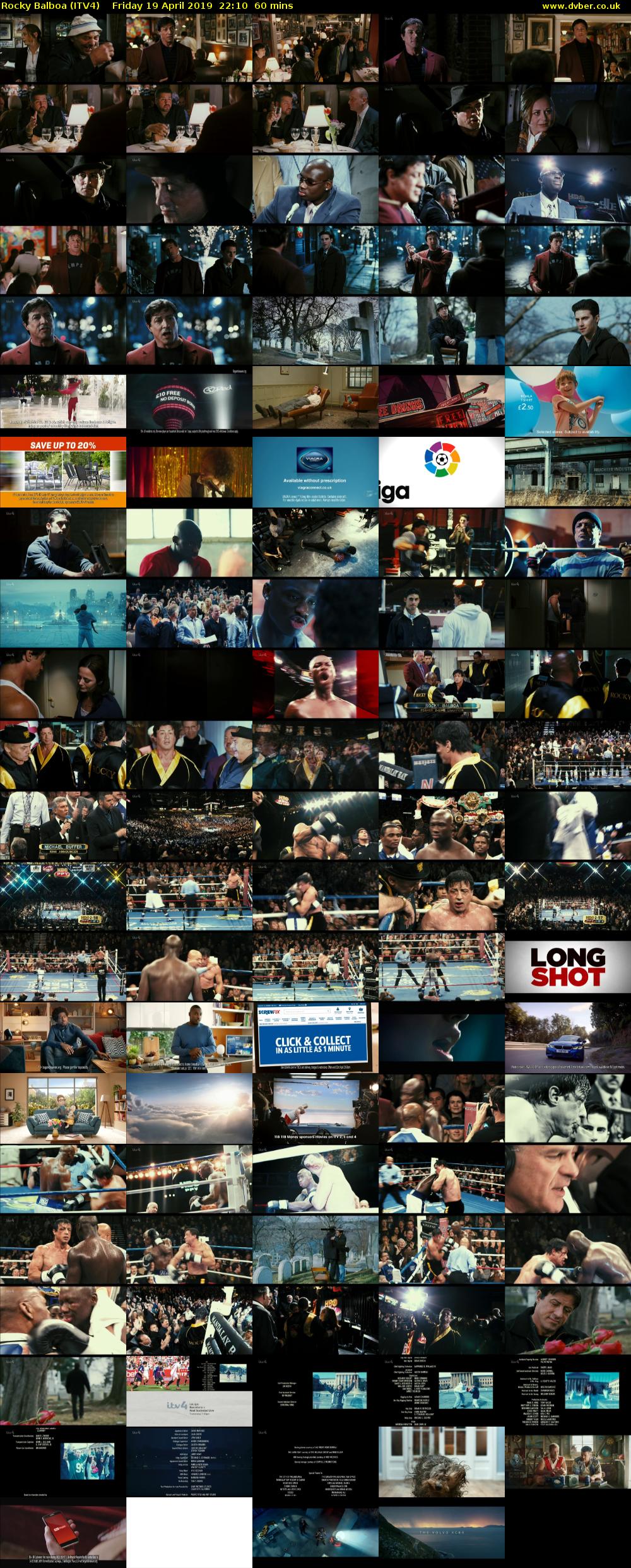 Rocky Balboa (ITV4) Friday 19 April 2019 22:10 - 23:10