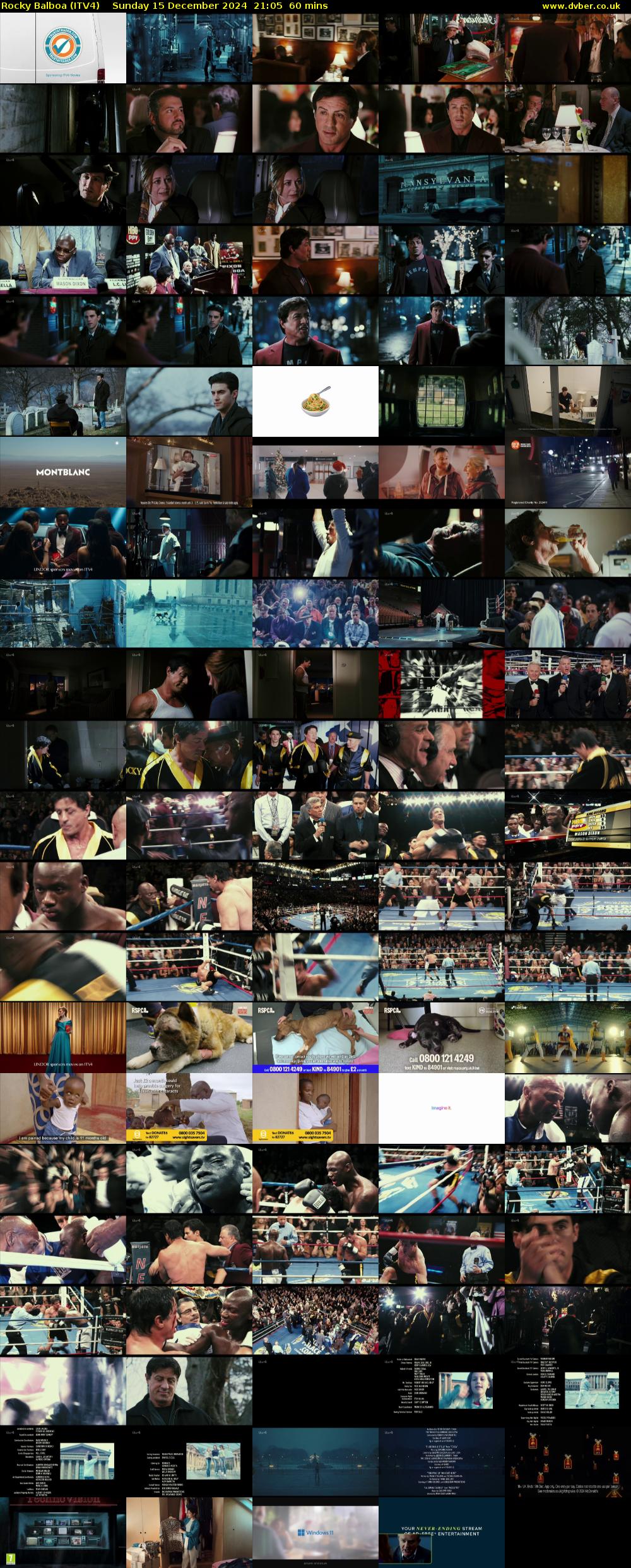 Rocky Balboa (ITV4) Sunday 15 December 2024 21:05 - 22:05