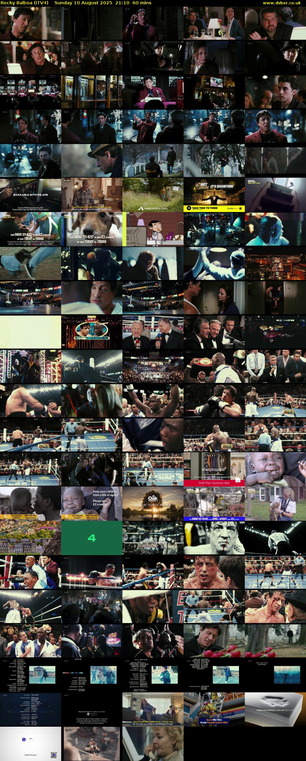 Rocky Balboa (ITV4) Sunday 10 August 2025 21:10 - 22:10