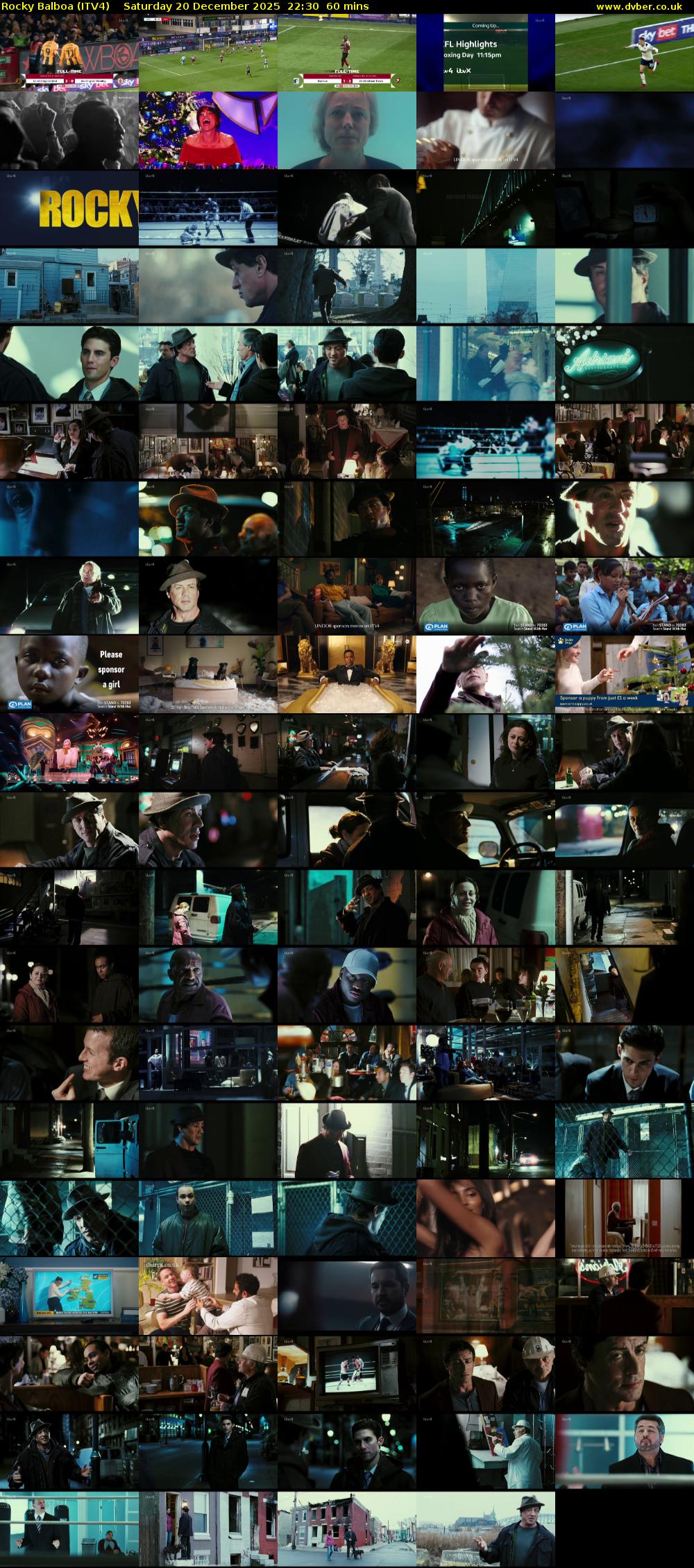 Rocky Balboa (ITV4) Saturday 20 December 2025 22:30 - 23:30