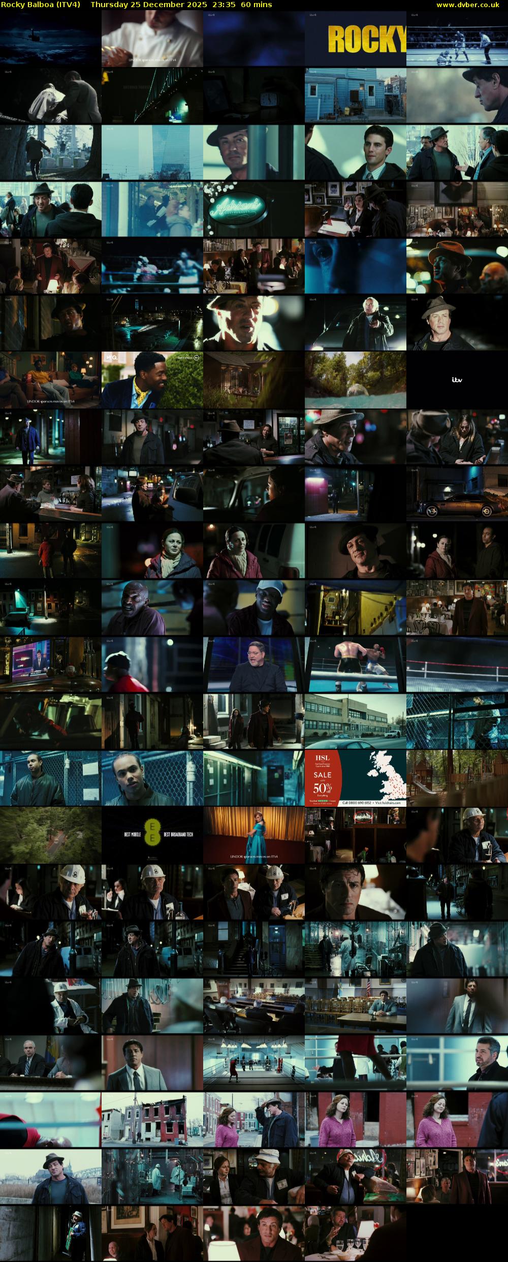 Rocky Balboa (ITV4) Thursday 25 December 2025 23:35 - 00:35