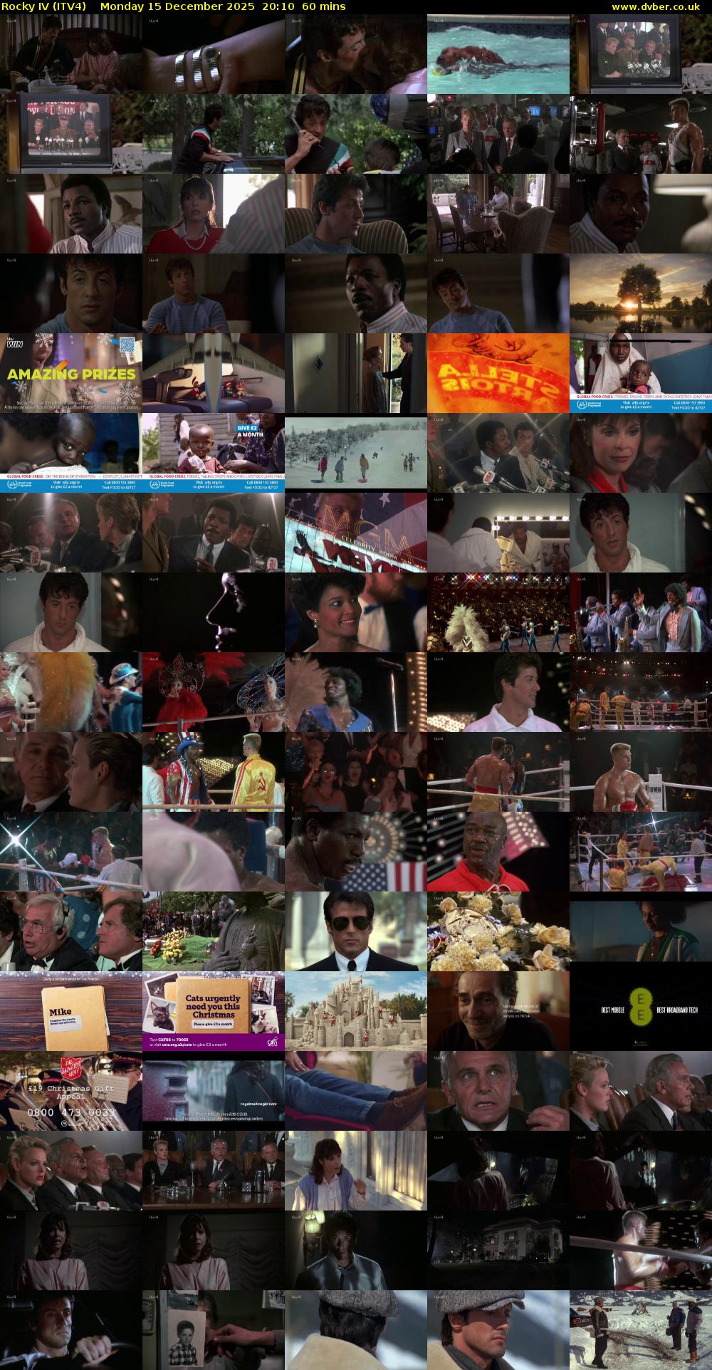 Rocky IV (ITV4) Monday 15 December 2025 20:10 - 21:10