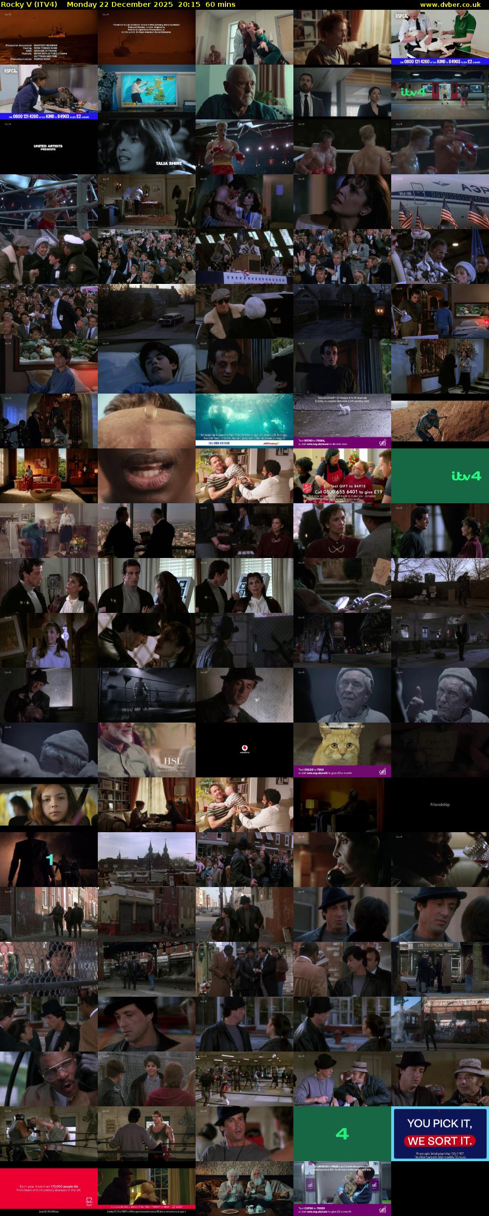 Rocky V (ITV4) Monday 22 December 2025 20:15 - 21:15