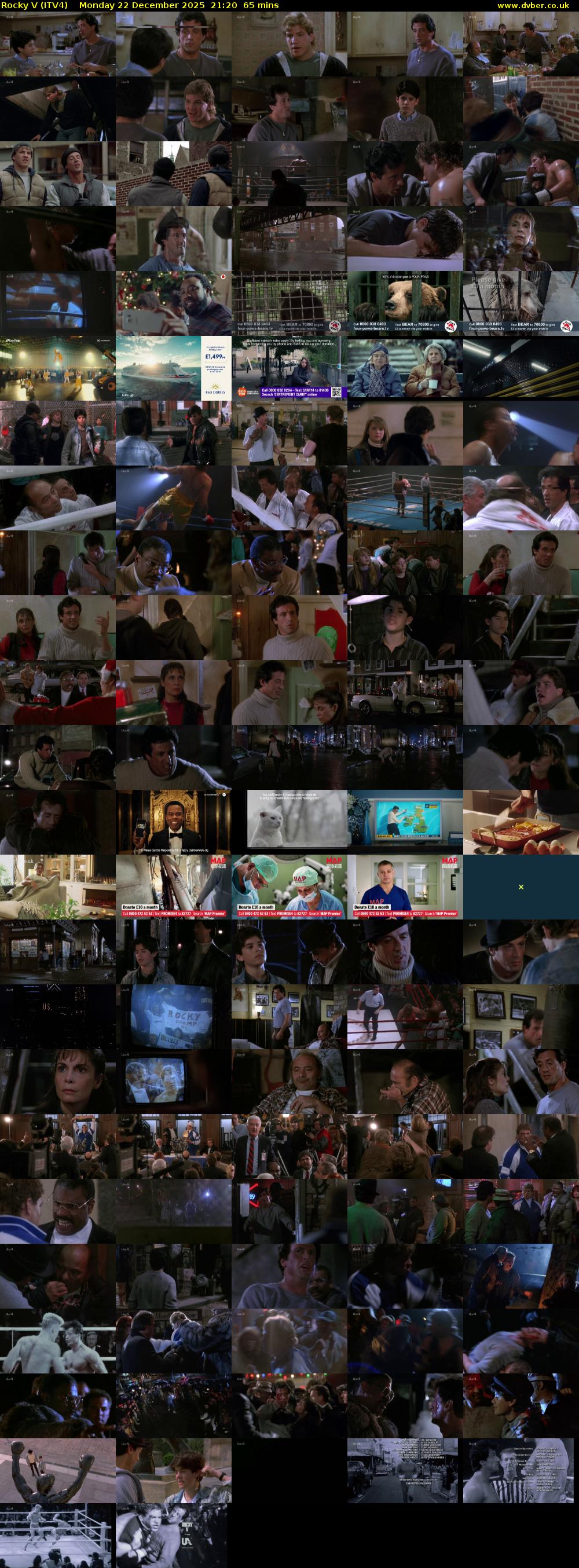 Rocky V (ITV4) Monday 22 December 2025 21:20 - 22:25