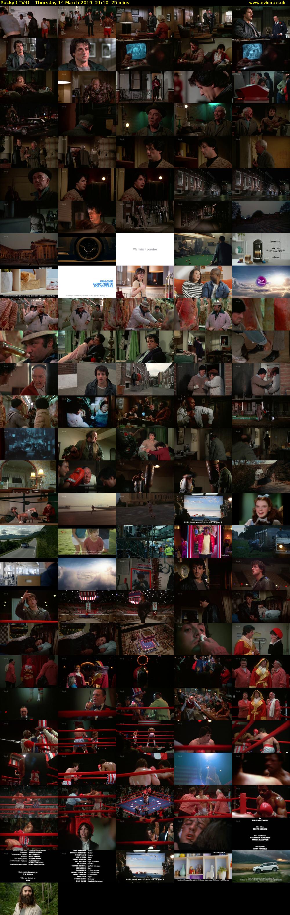 Rocky (ITV4) Thursday 14 March 2019 21:10 - 22:25