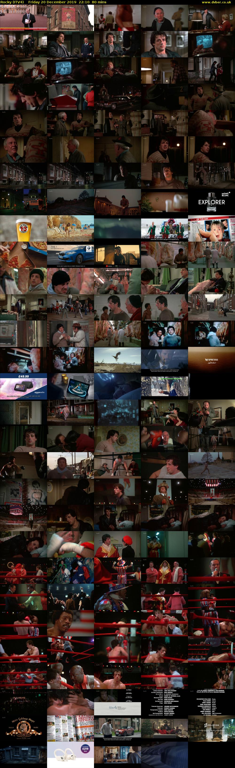 Rocky (ITV4) Friday 20 December 2019 22:10 - 23:30