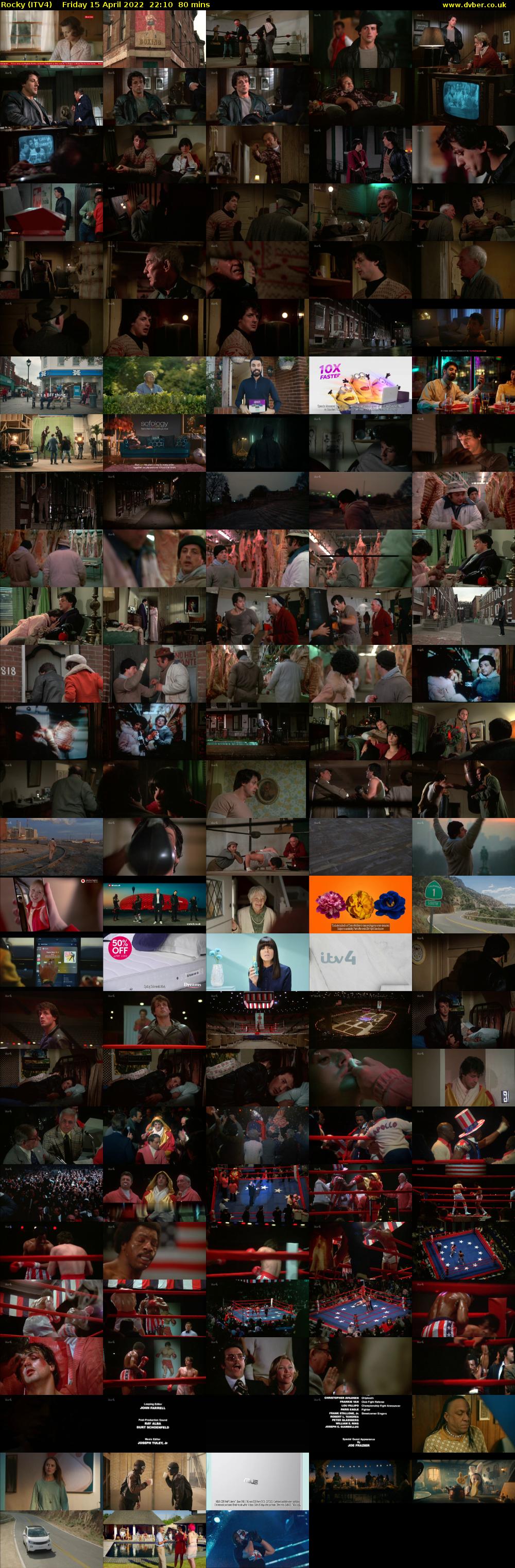Rocky (ITV4) Friday 15 April 2022 22:10 - 23:30