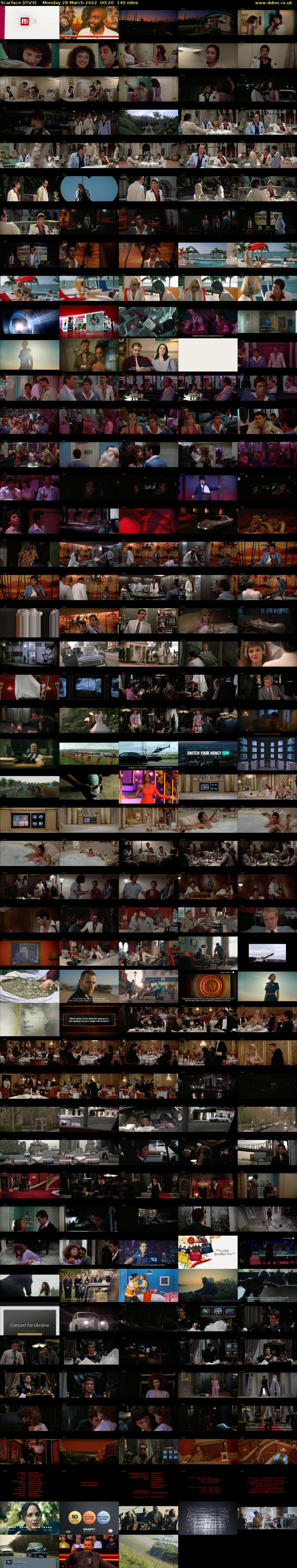 Scarface (ITV4) Monday 28 March 2022 00:20 - 02:40