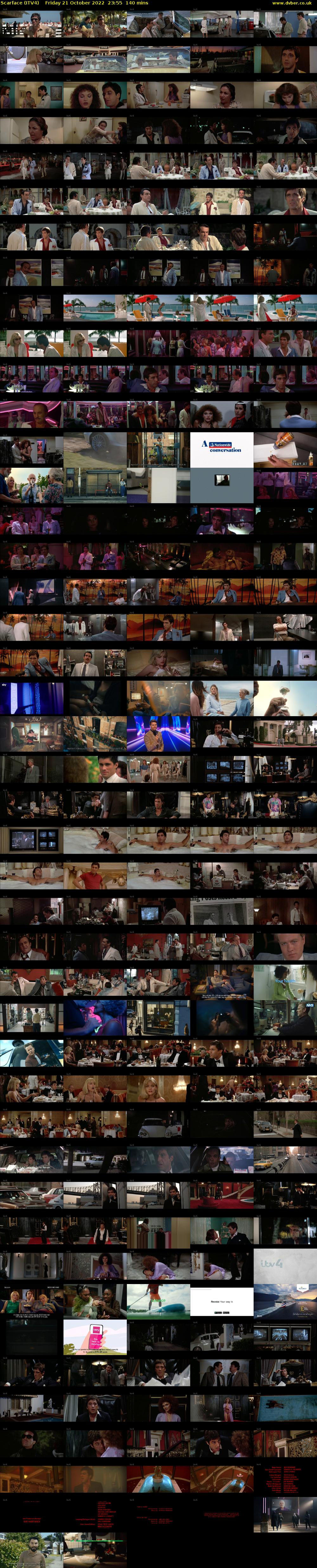 Scarface (ITV4) Friday 21 October 2022 23:55 - 02:15