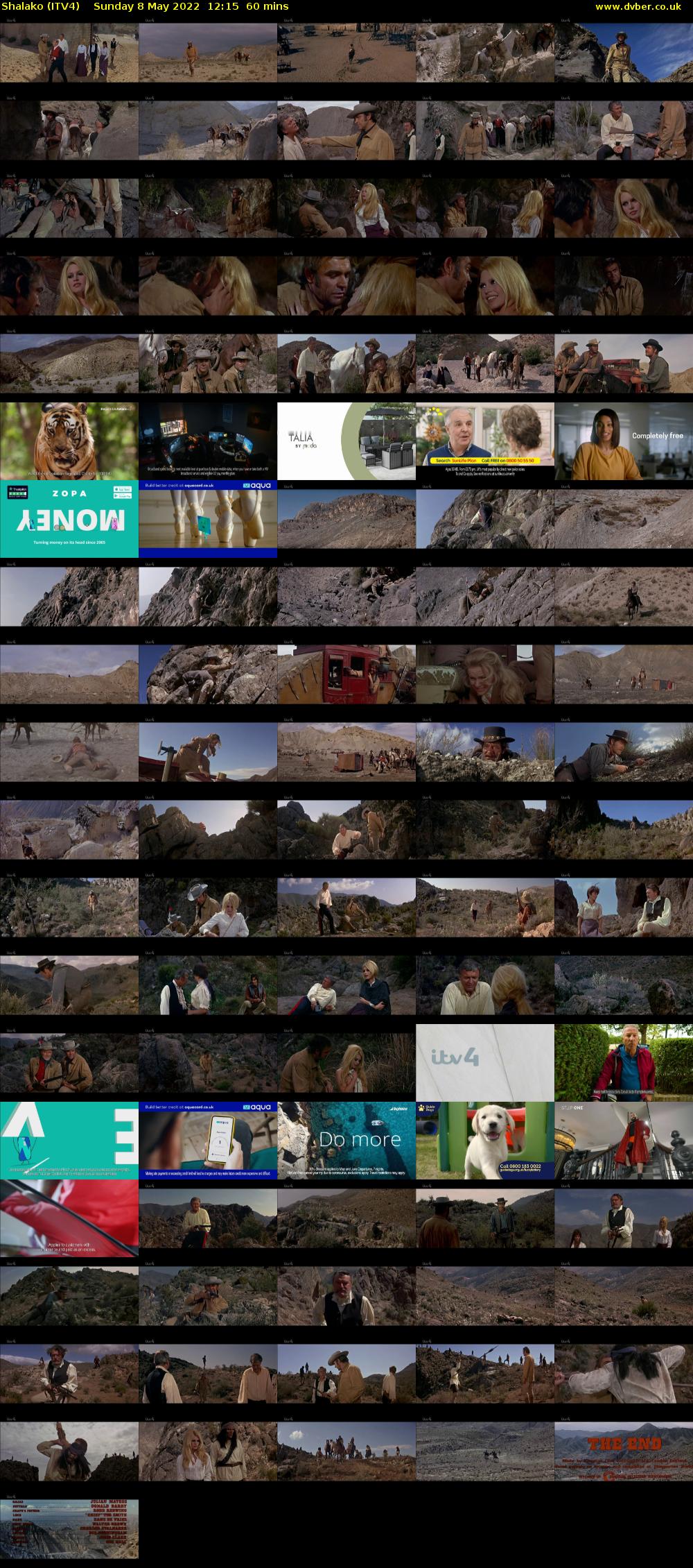Shalako (ITV4) Sunday 8 May 2022 12:15 - 13:15