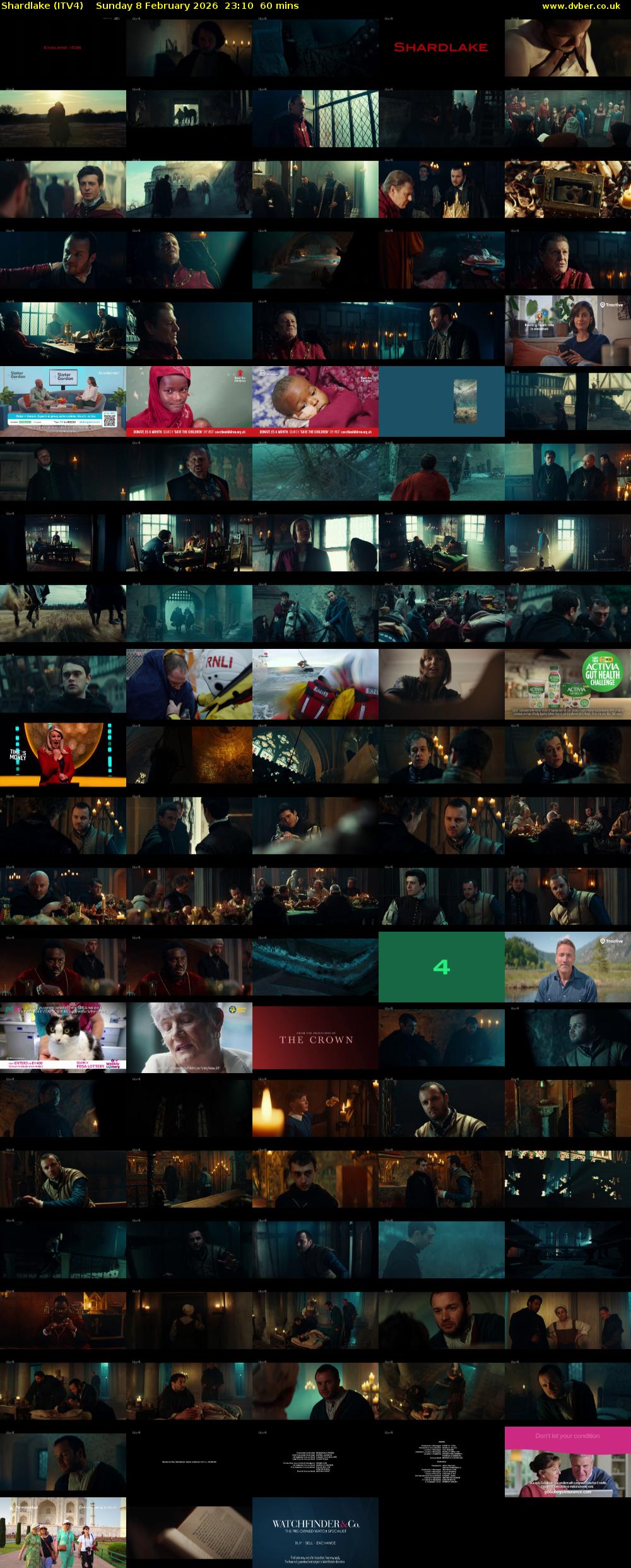 Shardlake (ITV4) Sunday 8 February 2026 23:10 - 00:10