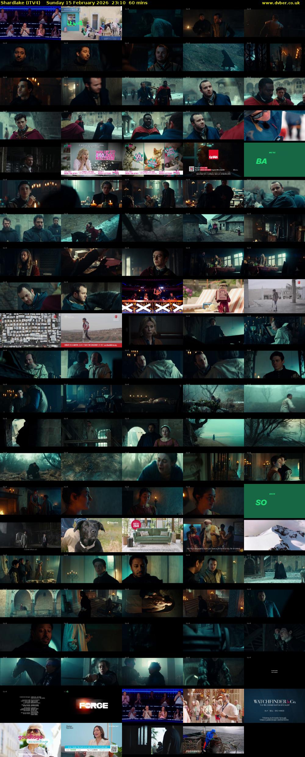 Shardlake (ITV4) Sunday 15 February 2026 23:10 - 00:10