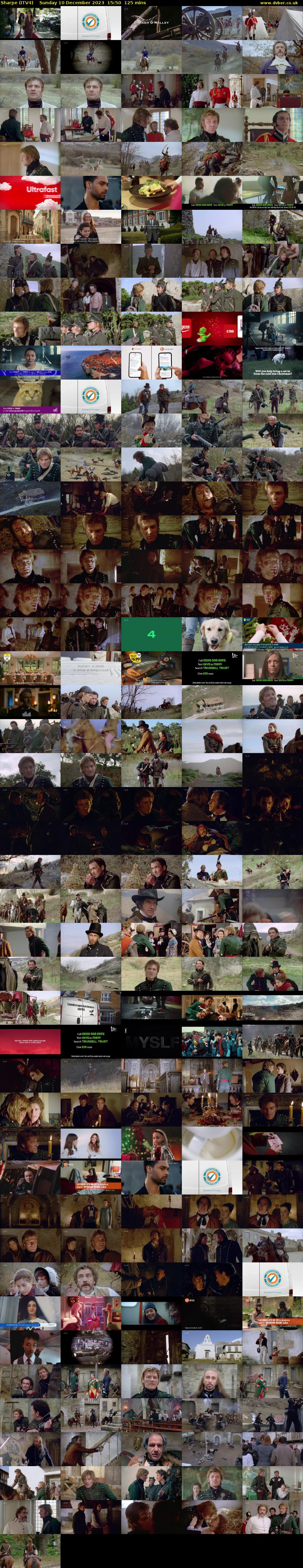 Sharpe (ITV4) Sunday 10 December 2023 15:50 - 17:55