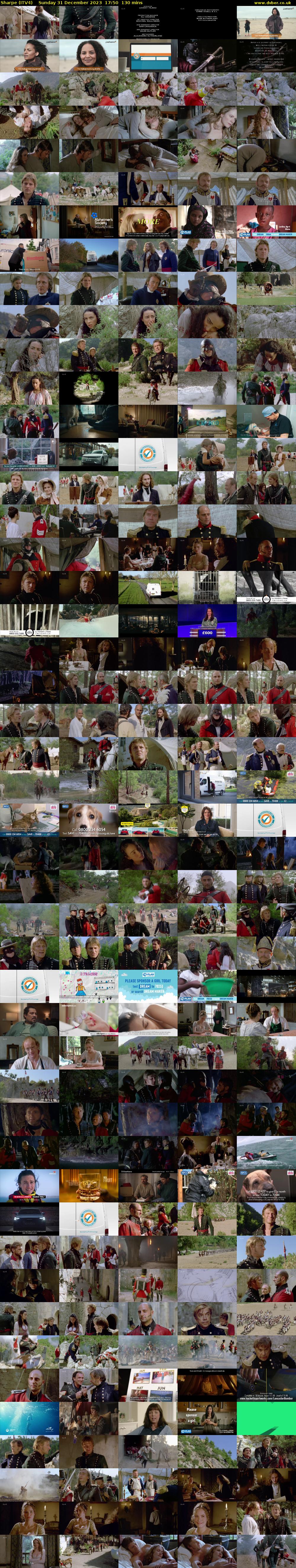 Sharpe (ITV4) Sunday 31 December 2023 17:50 - 20:00