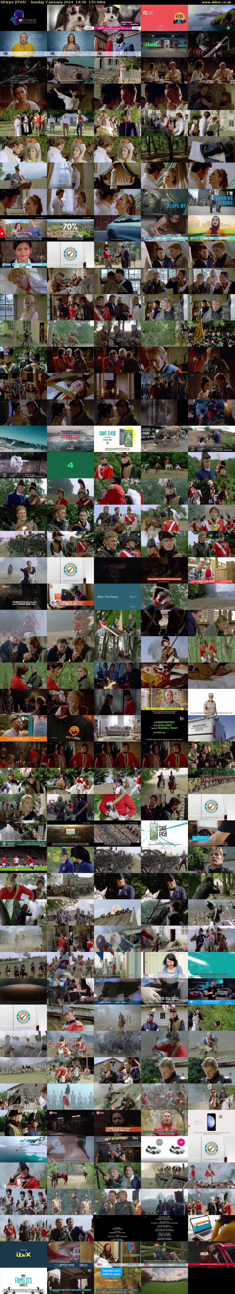 Sharpe (ITV4) Sunday 7 January 2024 14:30 - 16:45